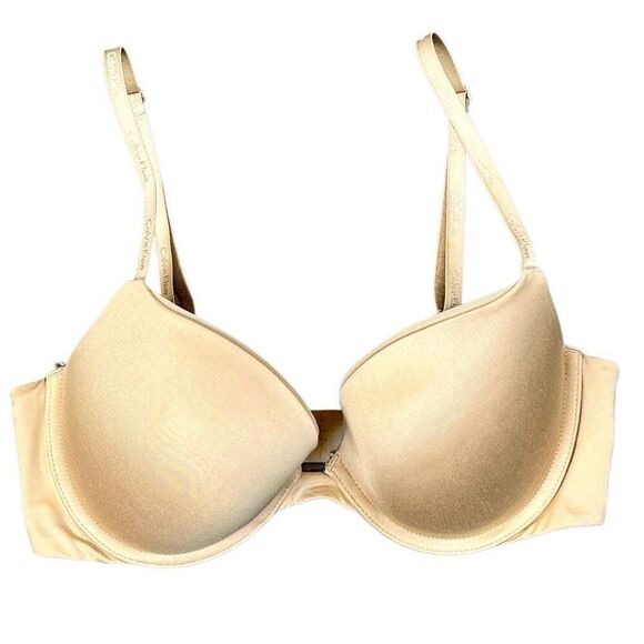 Calvin Klein Tan Bra 34C - Picture 1 of 9